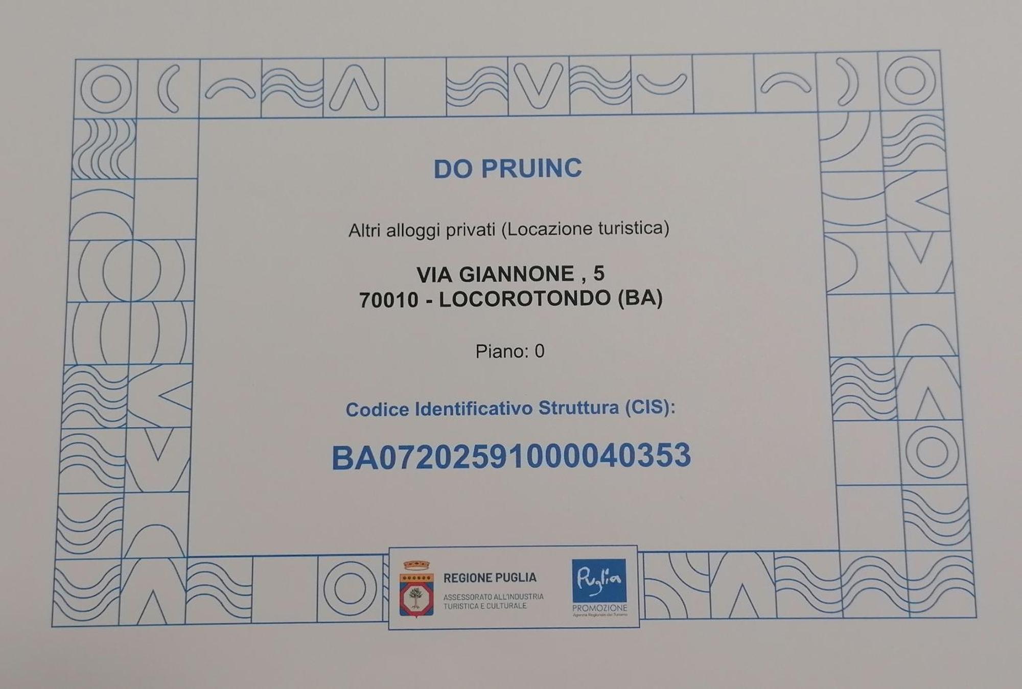 Do Pruinc Locorotondo
